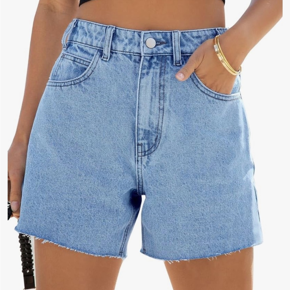 High Waisted Jean Shorts